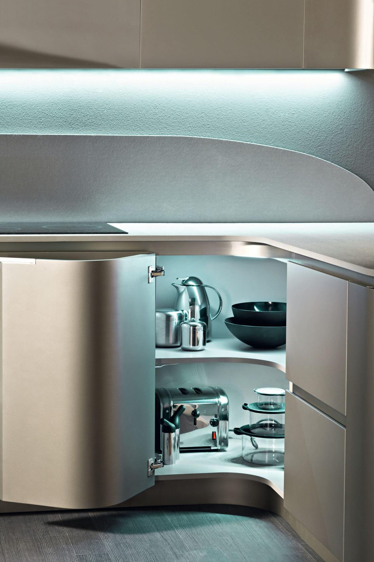 Modèle Ola - cuisine SNAIDERO haut de gamme Uni-K Concept Intérieur
