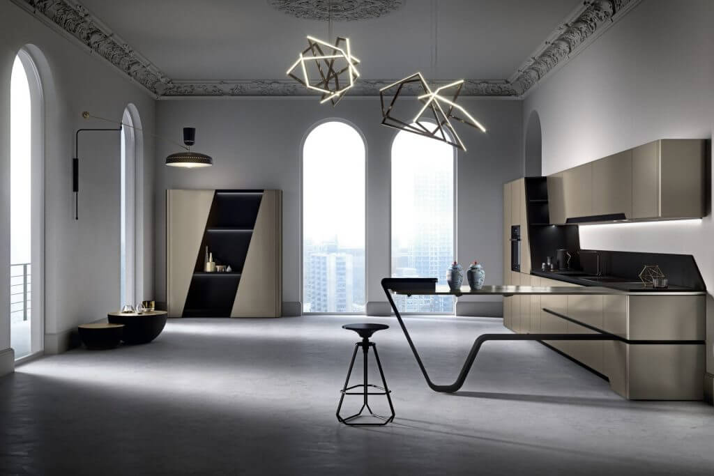 Modèle Vision - cuisine SNAIDERO haut de gamme Uni-K Concept Intérieur