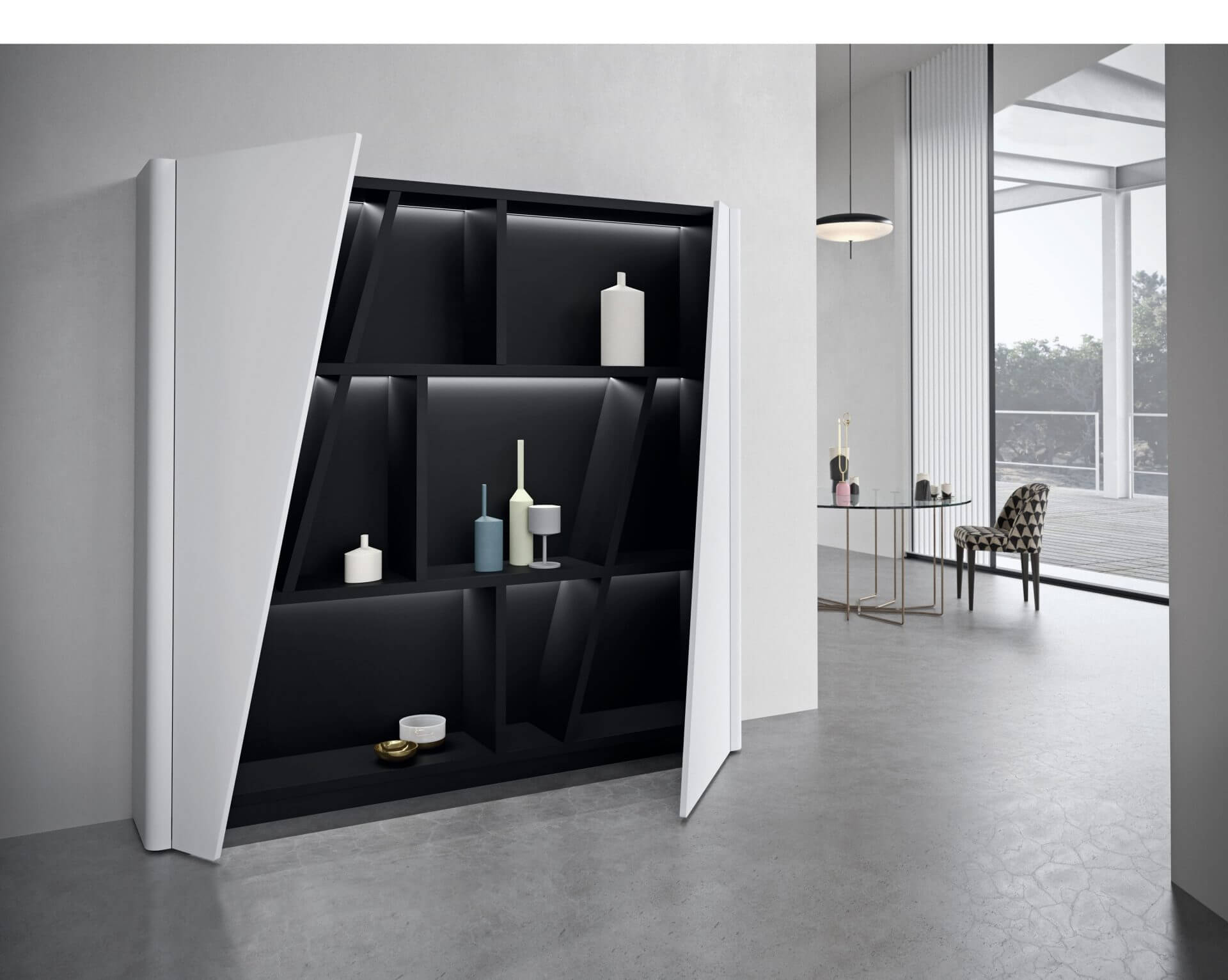 Modèle Vision - cuisine SNAIDERO haut de gamme Uni-K Concept Intérieur