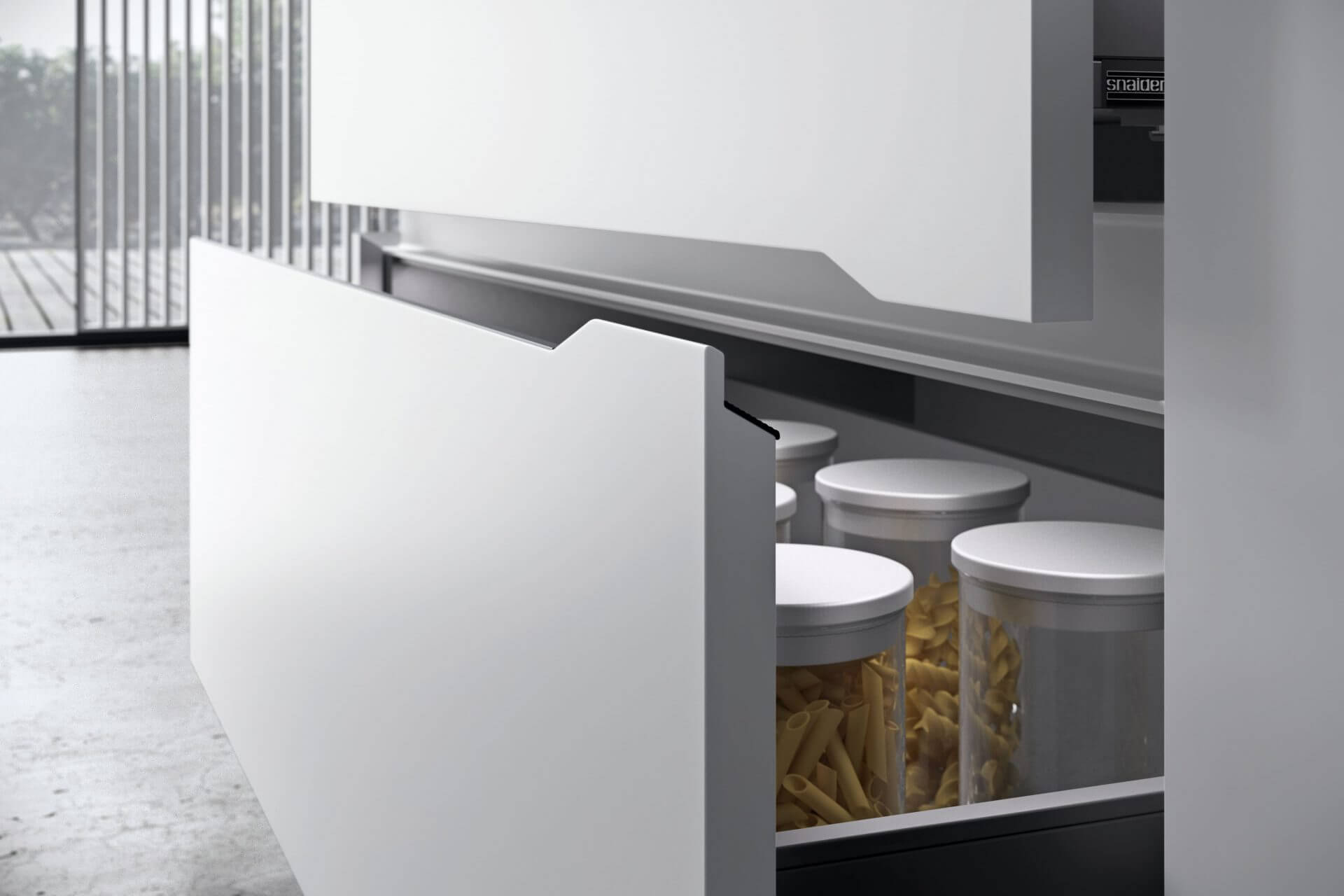 Modèle Vision - cuisine SNAIDERO haut de gamme Uni-K Concept Intérieur