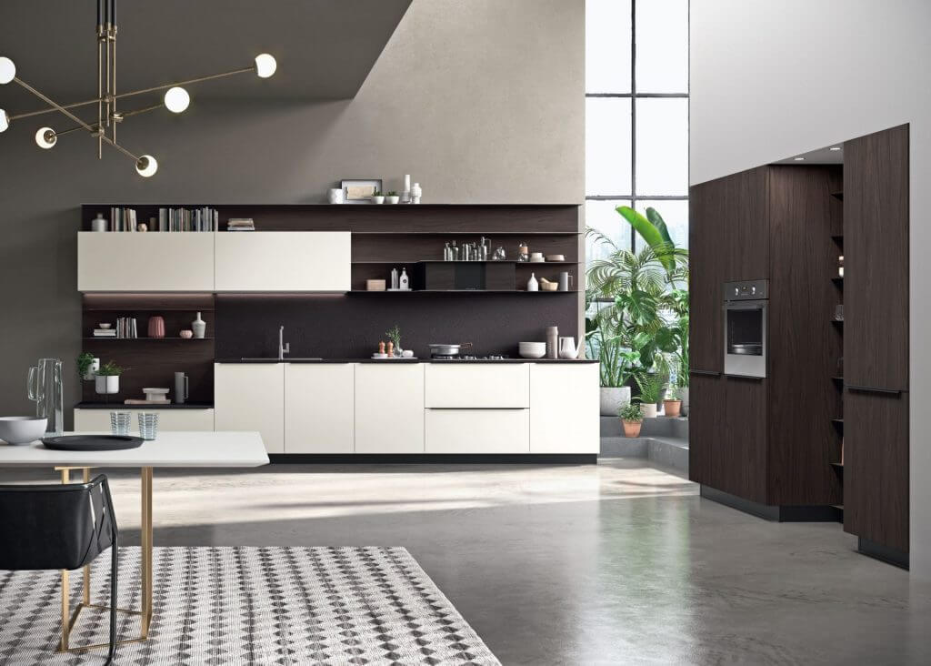 Modèle Feel - cuisine SNAIDERO haut de gamme Uni-K Concept Intérieur