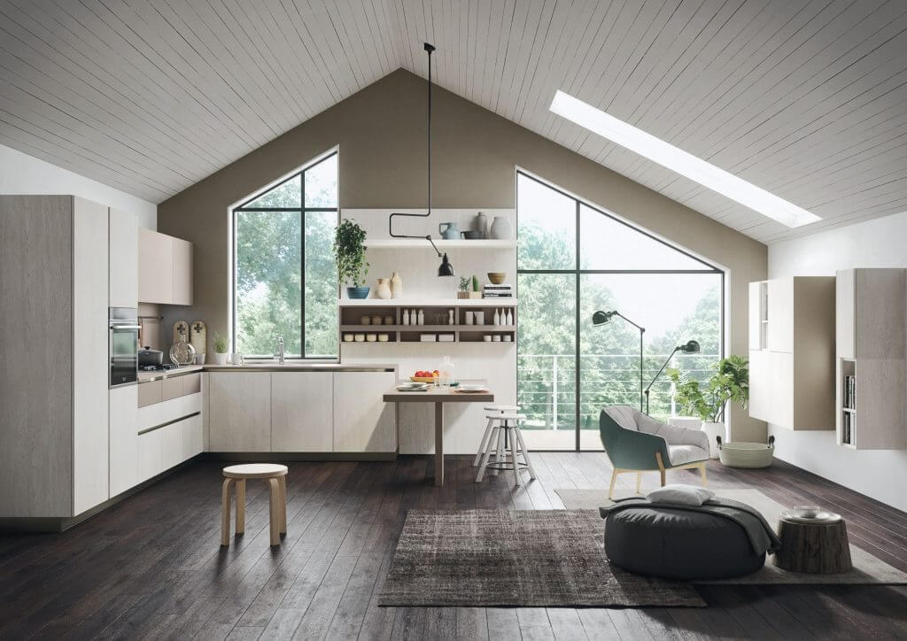 Modèle First - cuisine SNAIDERO haut de gamme Uni-K Concept Intérieur