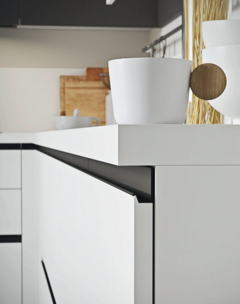 Modèle Joy - cuisine SNAIDERO haut de gamme Uni-K Concept Intérieur