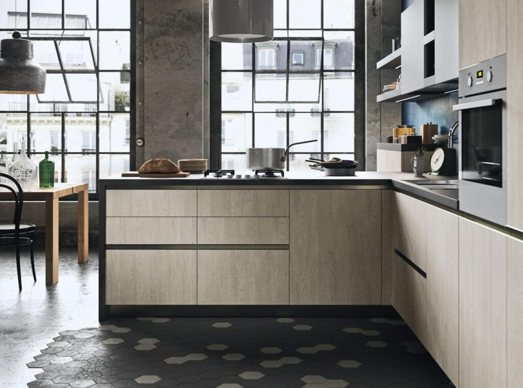 Modèle Joy - cuisine SNAIDERO haut de gamme Uni-K Concept Intérieur