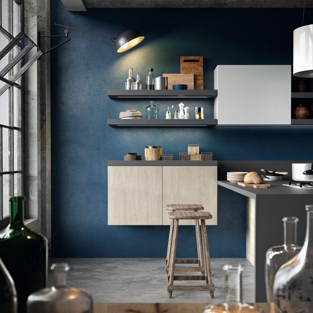 Modèle Joy - cuisine SNAIDERO haut de gamme Uni-K Concept Intérieur