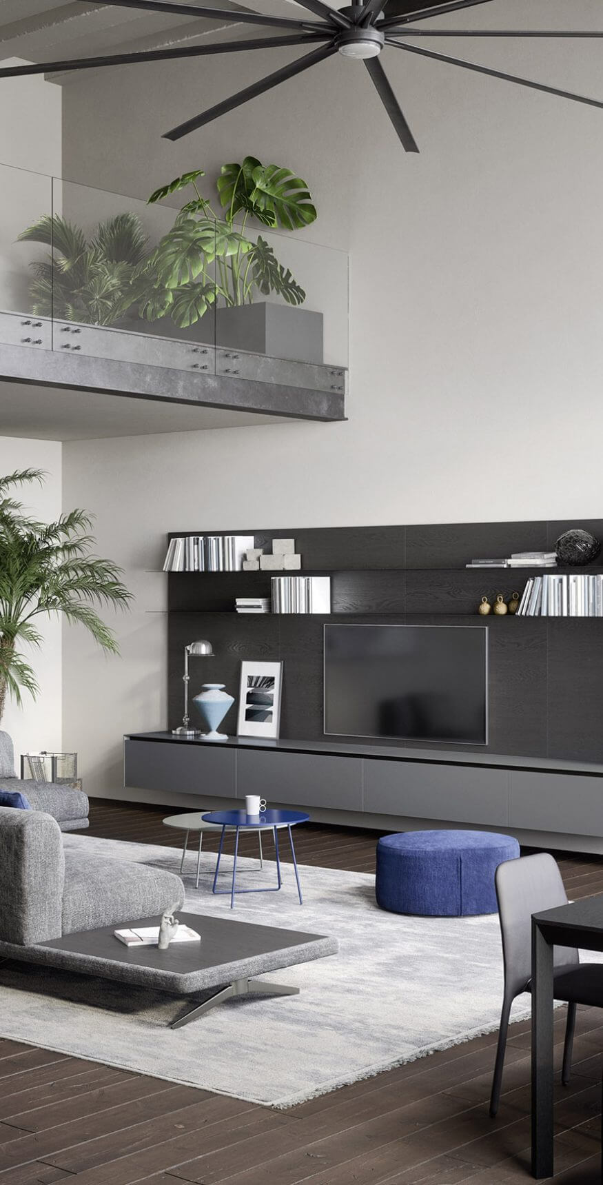 Living haut de gamme Uni-K Concept Intérieur