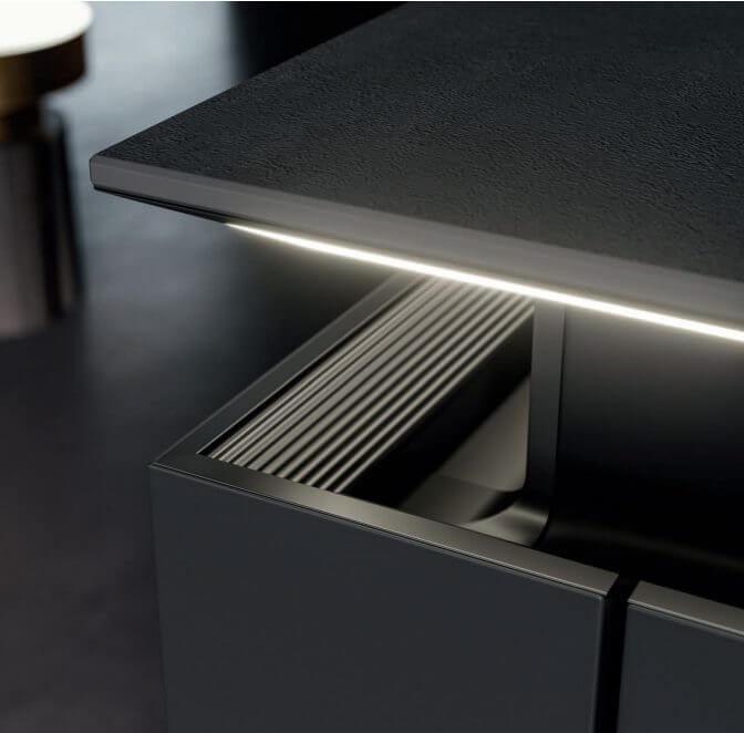 Modèle Link - cuisine haut de gamme vendue par Uni-K Concept Intérieur