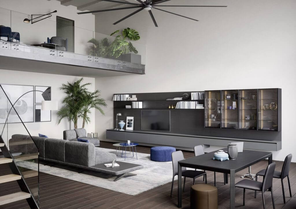 Living Novamobili par Uni-K Concept Intérieur La Roche-sur-Foron