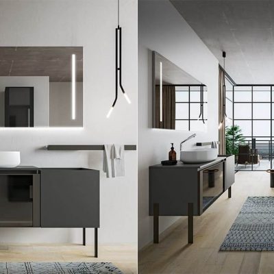 Modèle Segno - Salle de bain haut de gamme Cerasa par Uni-K Concept Intérieur