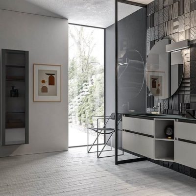 Modèle Segno - Salle de bain haut de gamme Cerasa par Uni-K Concept Intérieur