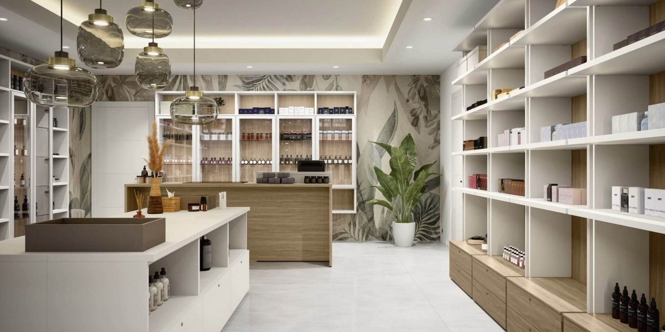 Magasin - Espace commercial Cinquanta3 par Uni-K Concept Intérieur La Roche-sur-Foron